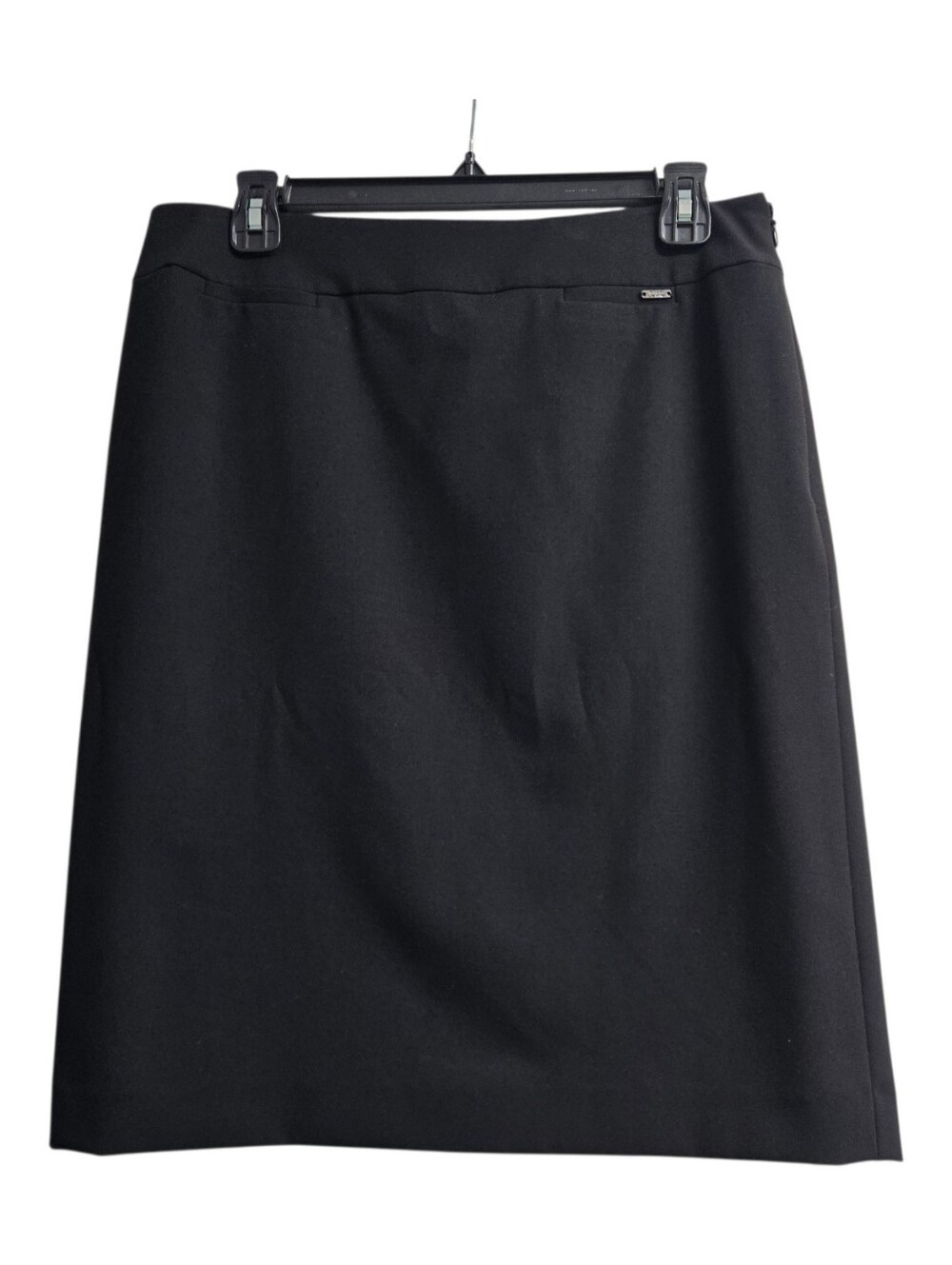 Tahari ASL Black Skirt Knee Length Size 8 NWOT - Designer Brand